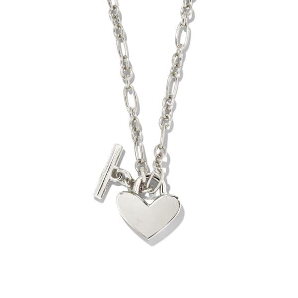 Heart Padlock Pendant Necklace