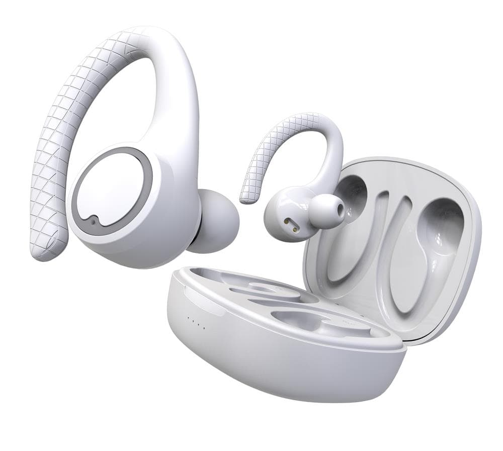 Sports Bluetooth Earbuds w/ Wingtips