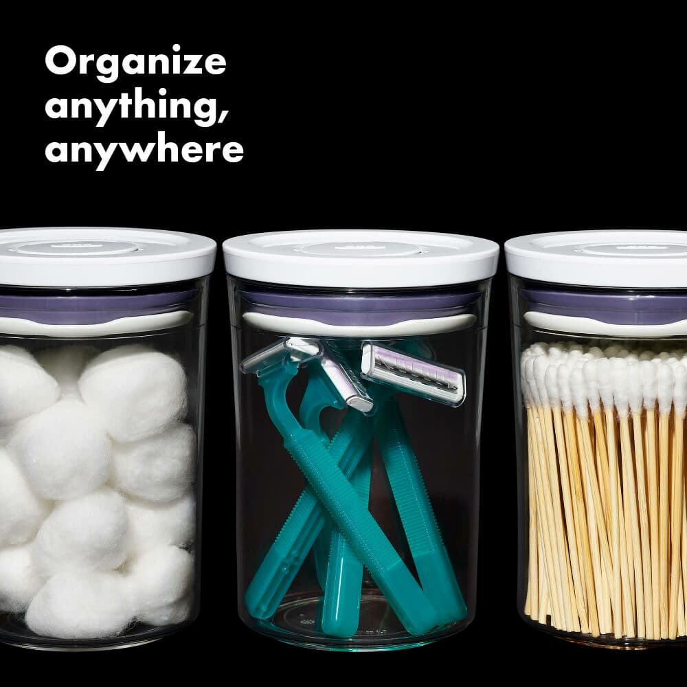 POP Round Canister 3-Piece Mini Set (0.6 Qt)