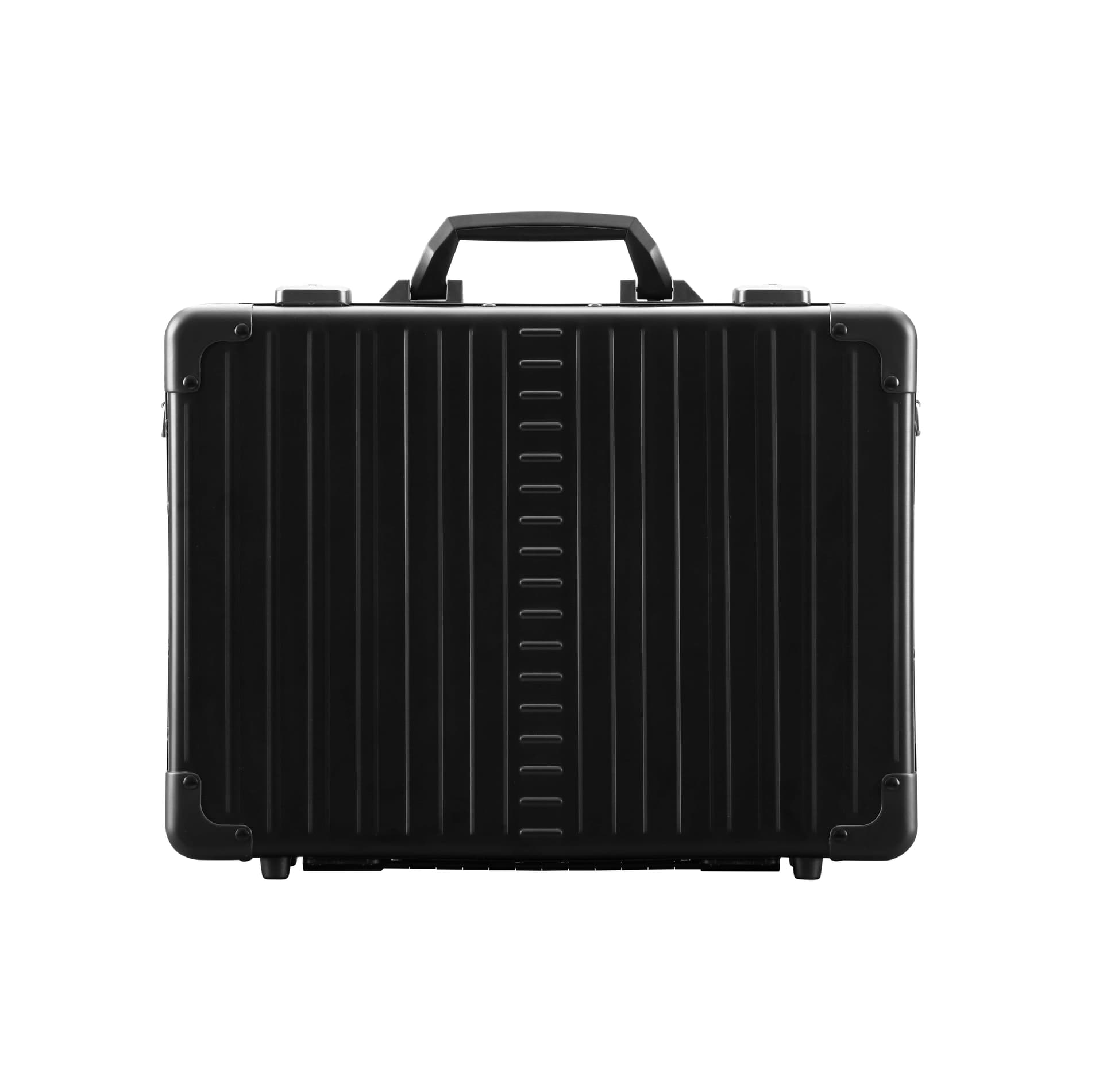 Aleon 17" Business Attache Aluminum Hardside Business Briefcase (Sapphire) Blue