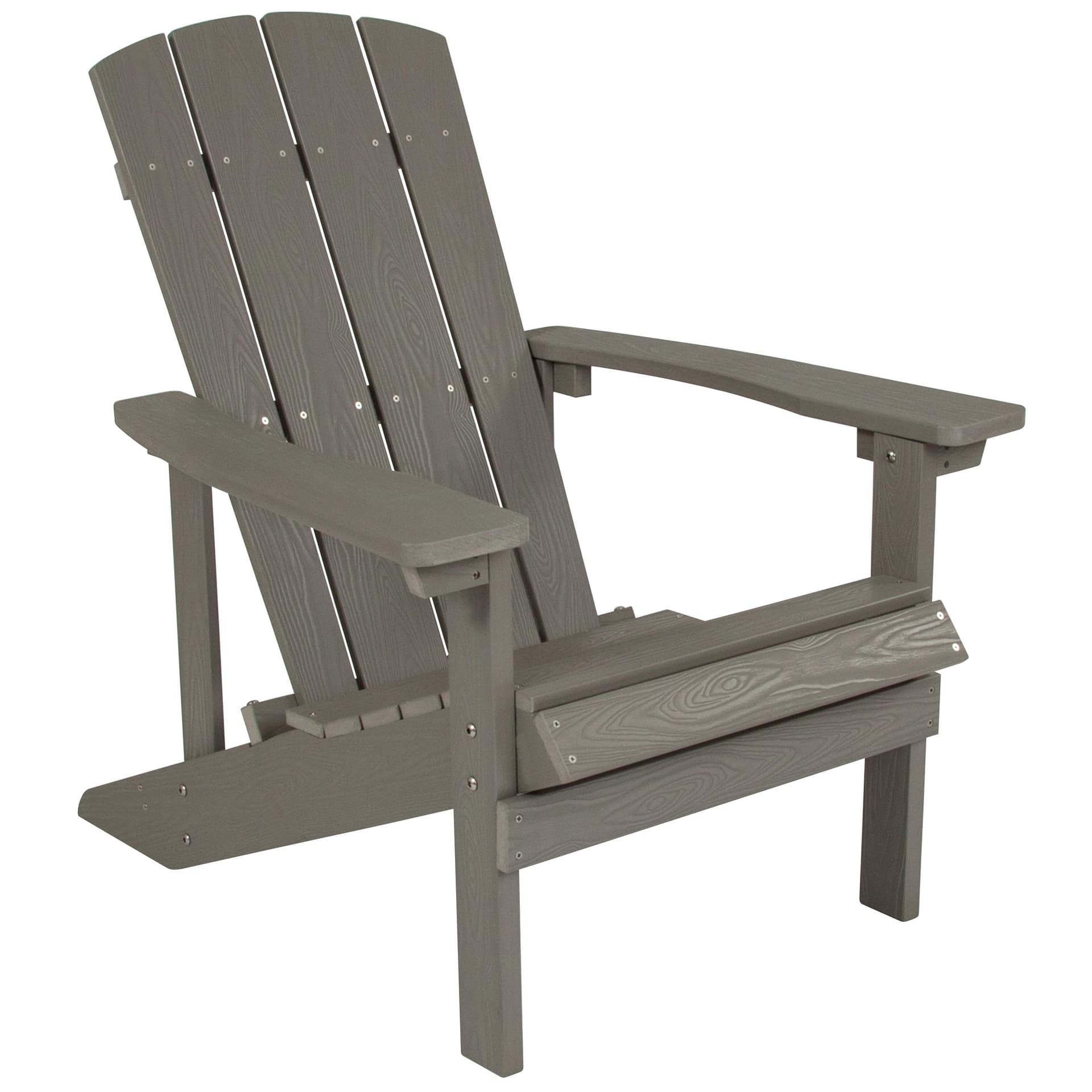 Charlestown Adirondack Chair: Gray