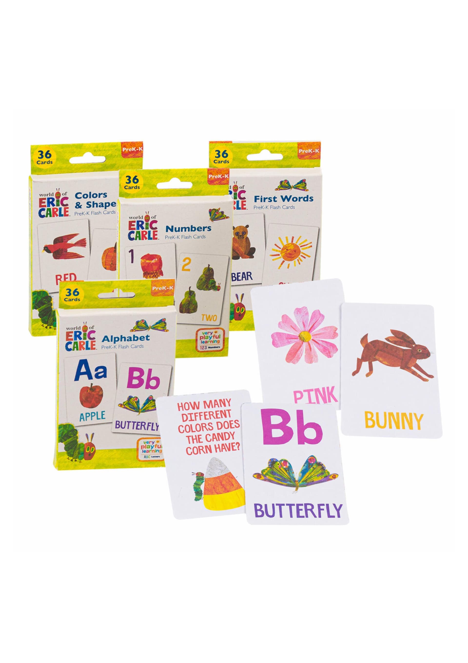 Eric Carle Educational Flash Cards