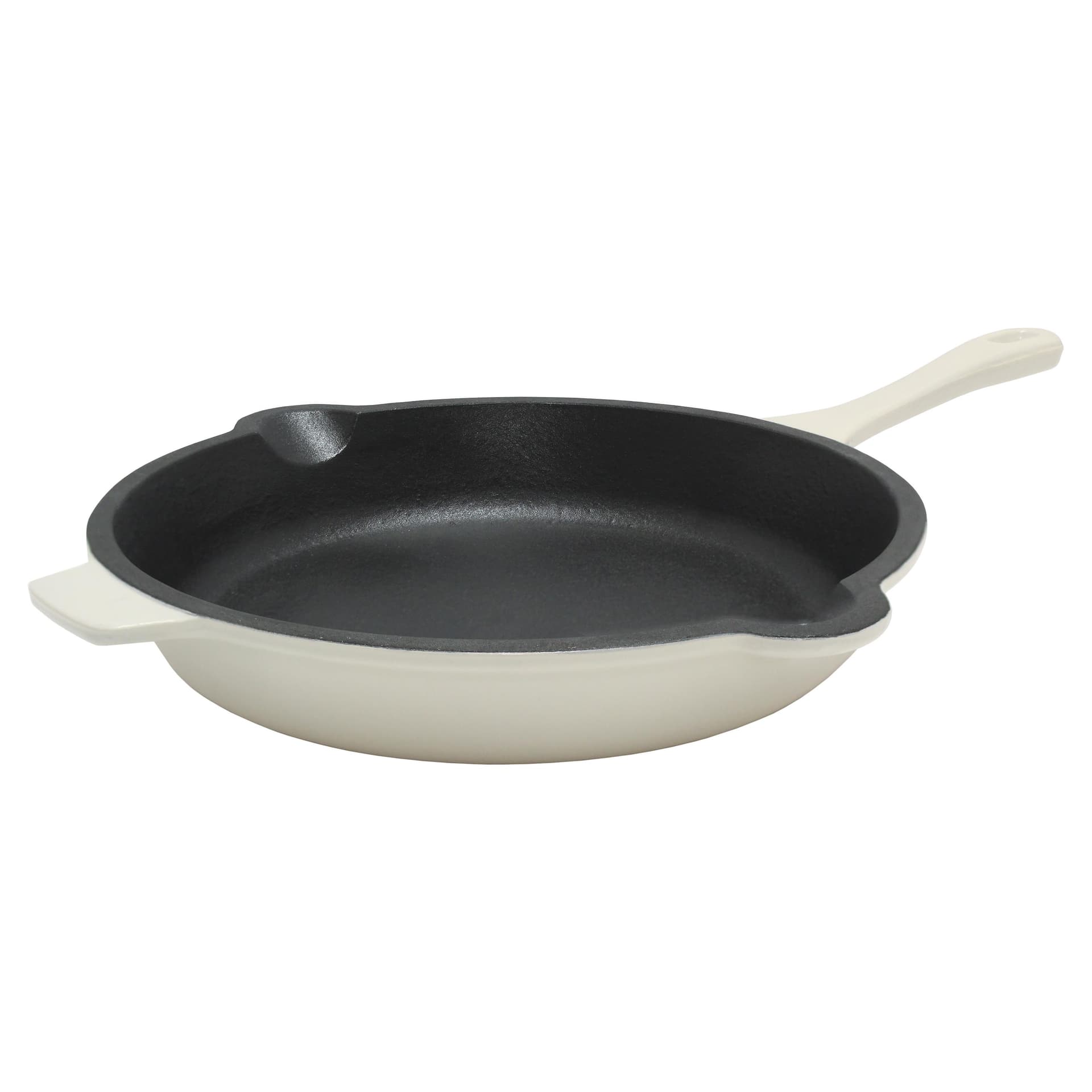 Neo 10" Cast Iron Fry Pan, Meringue