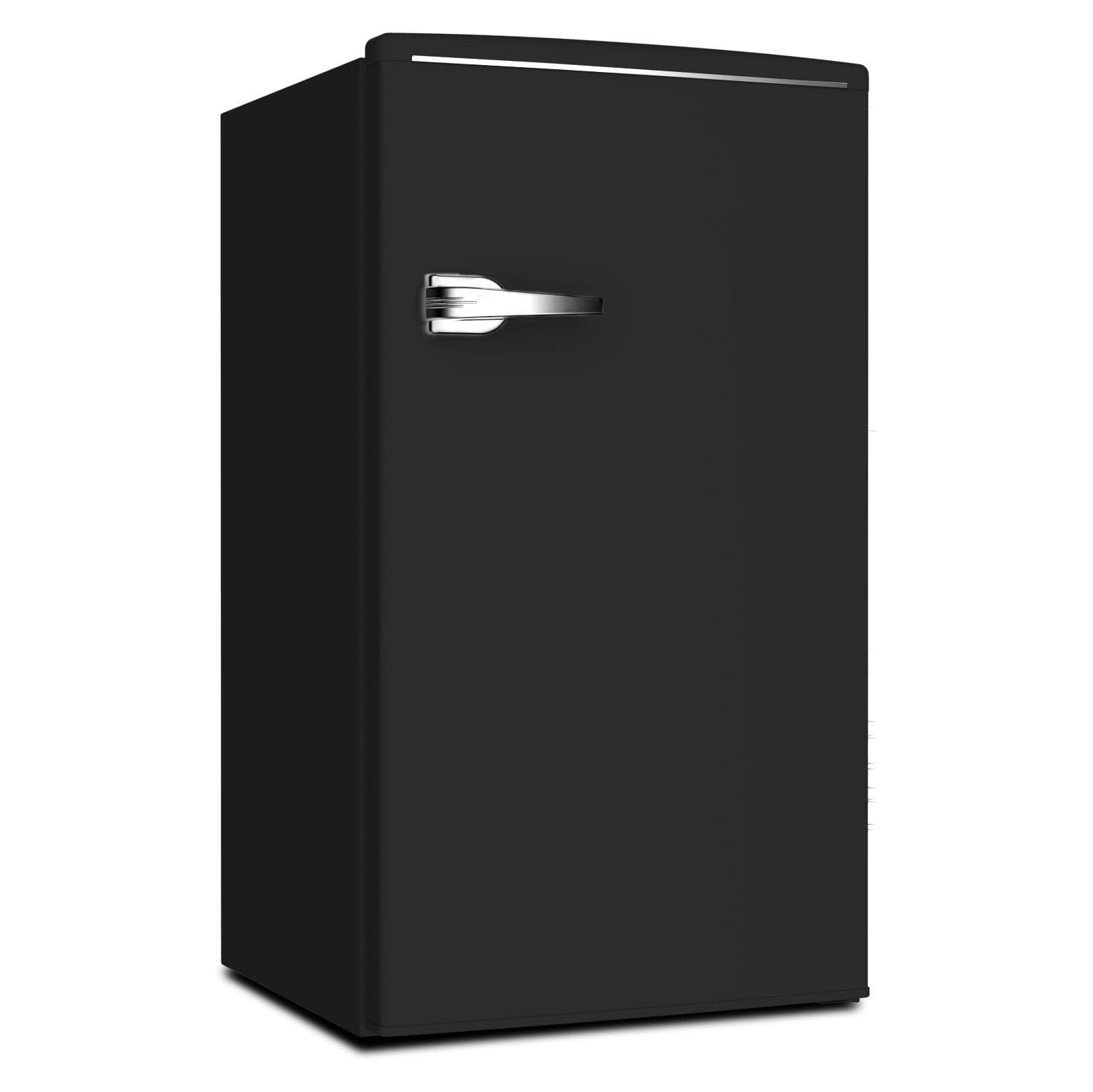 3.1 Cubic Foot Retro Compact Refrigerator Black