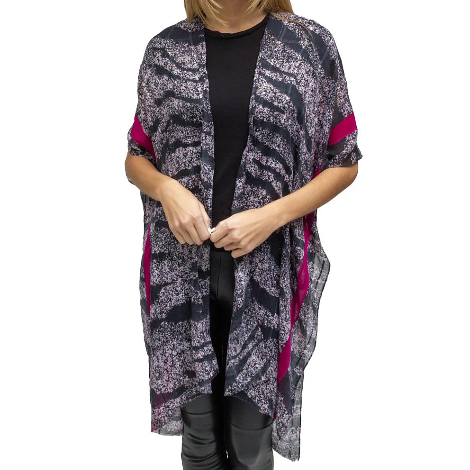 Silky Zebra Shawl
