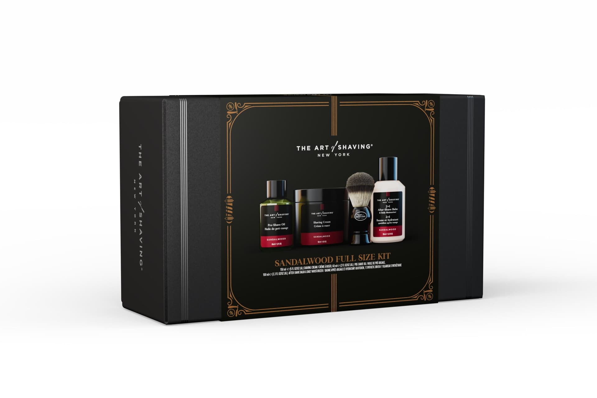 Full Size Kit with Shaving Brush - Sandalwood