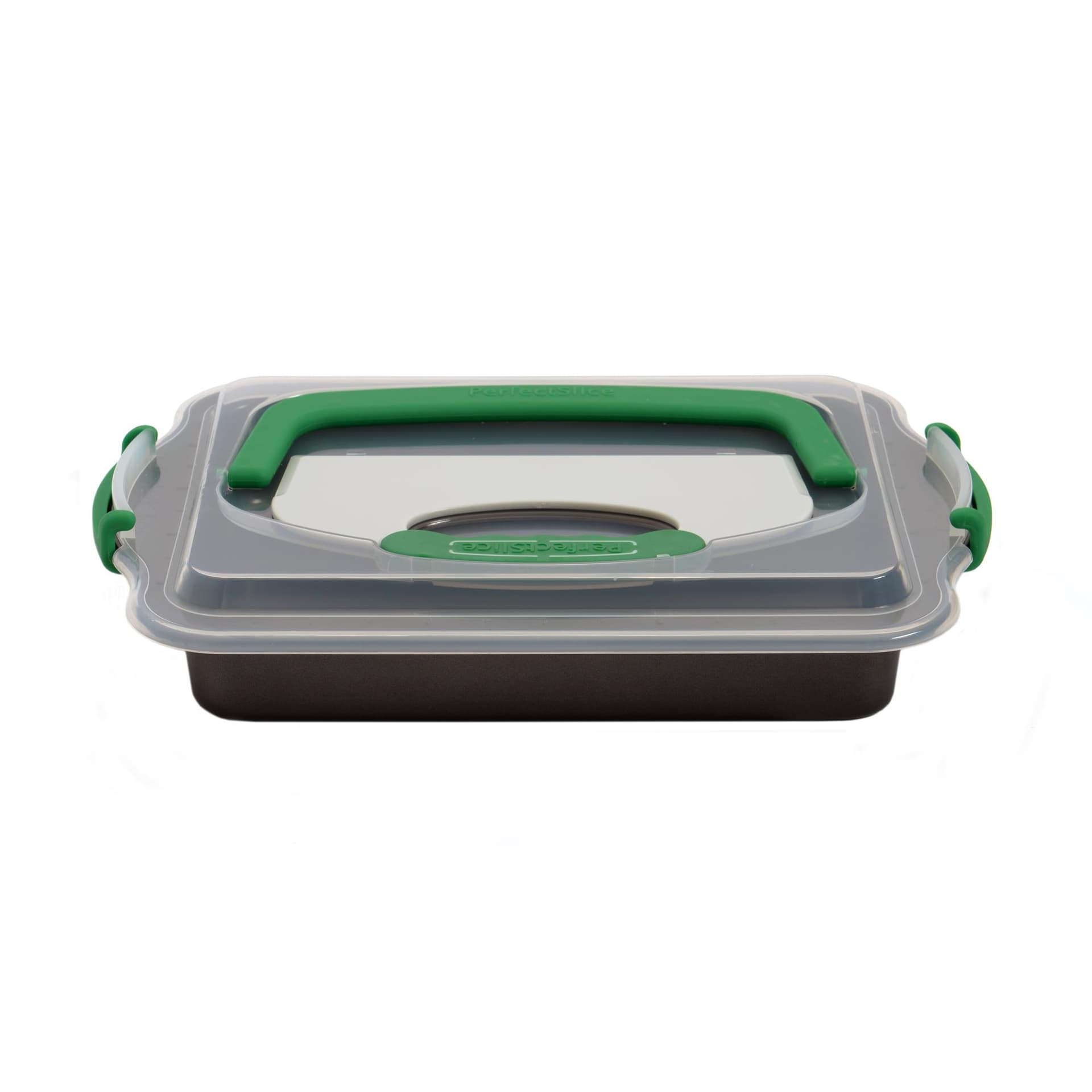 Perfect Slice Covered Cake Pan w/ tool 9"x13"
