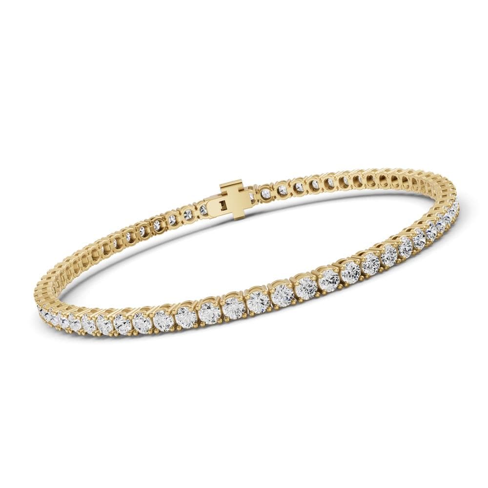 Lab Diamond Tennis Bracelet Size 7"