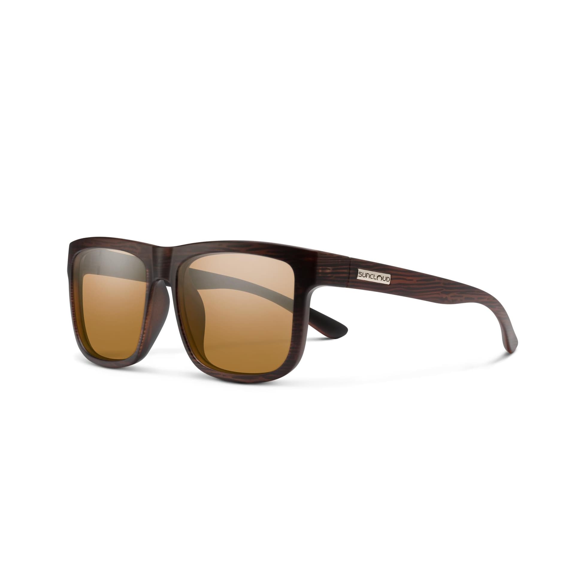 Suncloud Quiver Polarized Sunglasses - Matte Burnished Brown/Brown