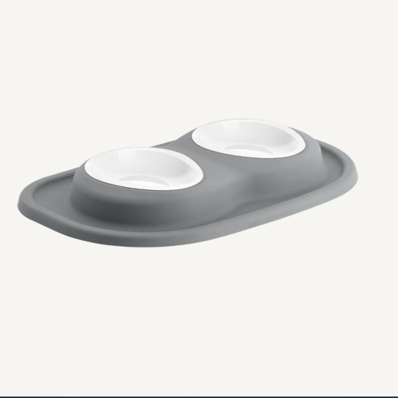 Double Low Pet Feeder
