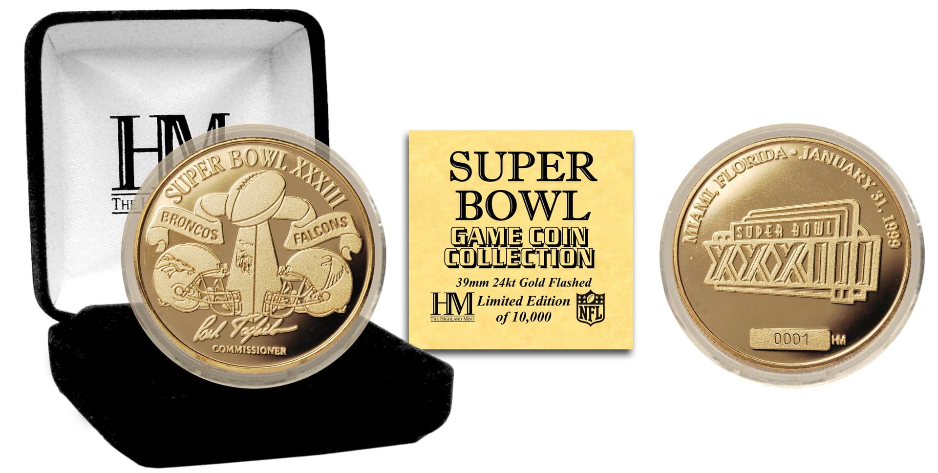 Super Bowl XXXIII Flip coin