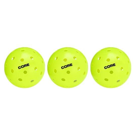 Outdoor Pickleballs - 3 Pack - Neon Green