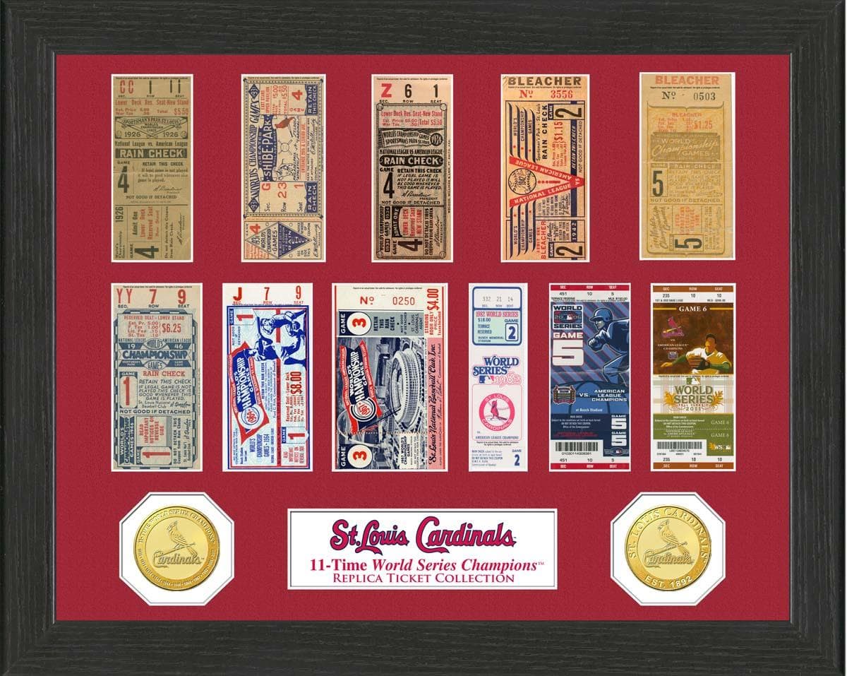 St. Louis Cardinals WS Ticket Collection