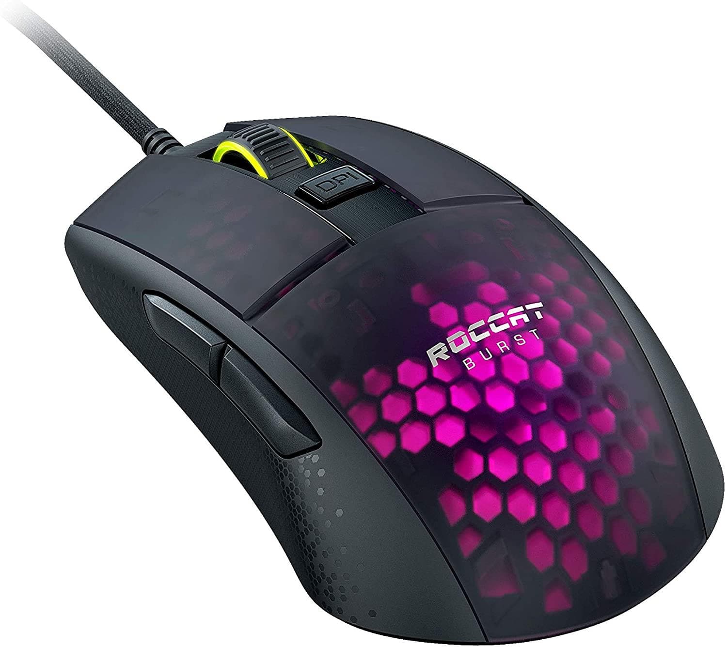 Burst Pro Optical Gaming Mouse: Black