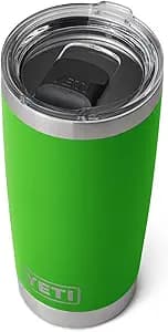 Yeti Rambler 20 oz Tumbler Canopy Green w Magslider Lid