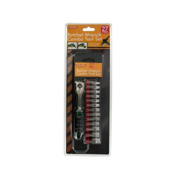 27 Pc. Ratchet Wrench Combo Tool Set