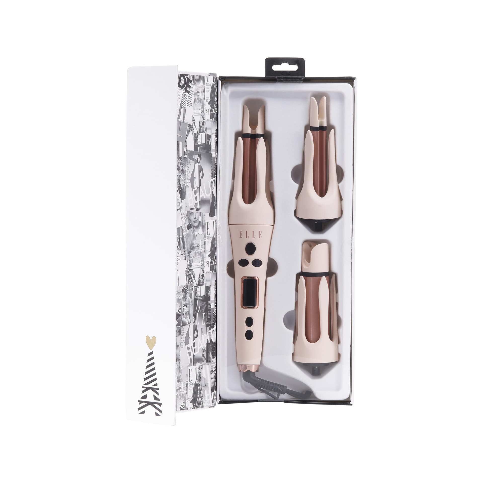 3-in-1 Auto Spin Hair Curling Iron