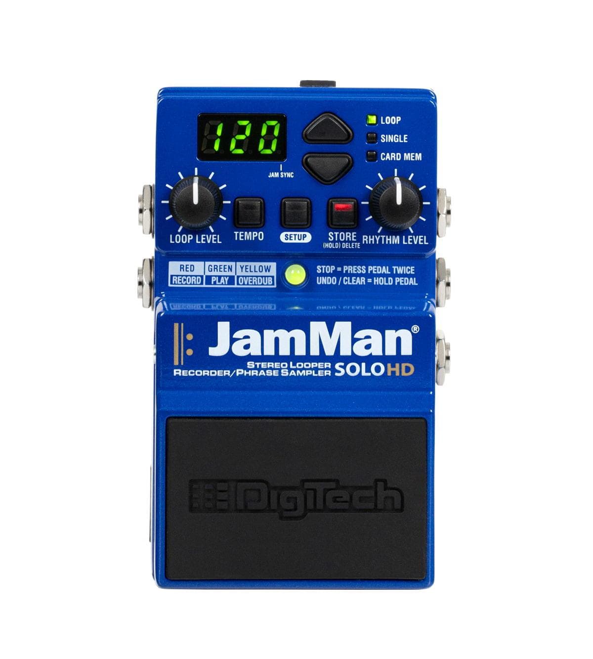 JAMMAN-SOLO-HD Compact Stereo Looper Pedal