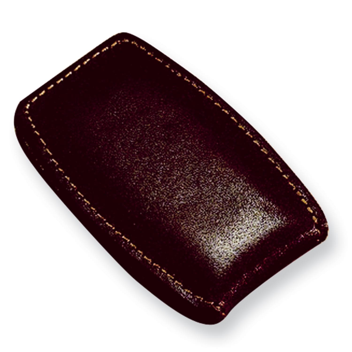 Brown Leather Money Clip