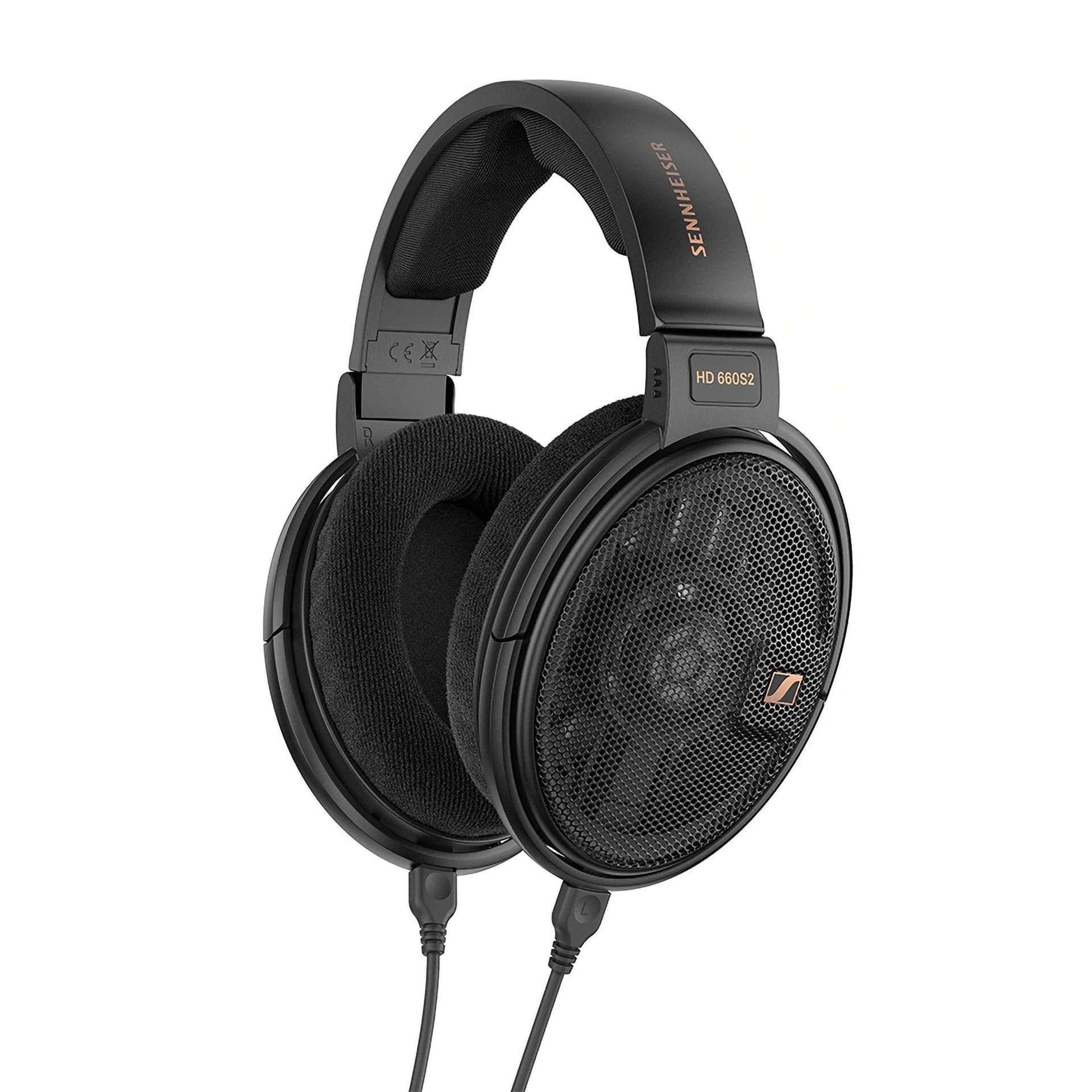 HD 660S-2 Wired Audiophile Open Back Dynamic Headphones Black