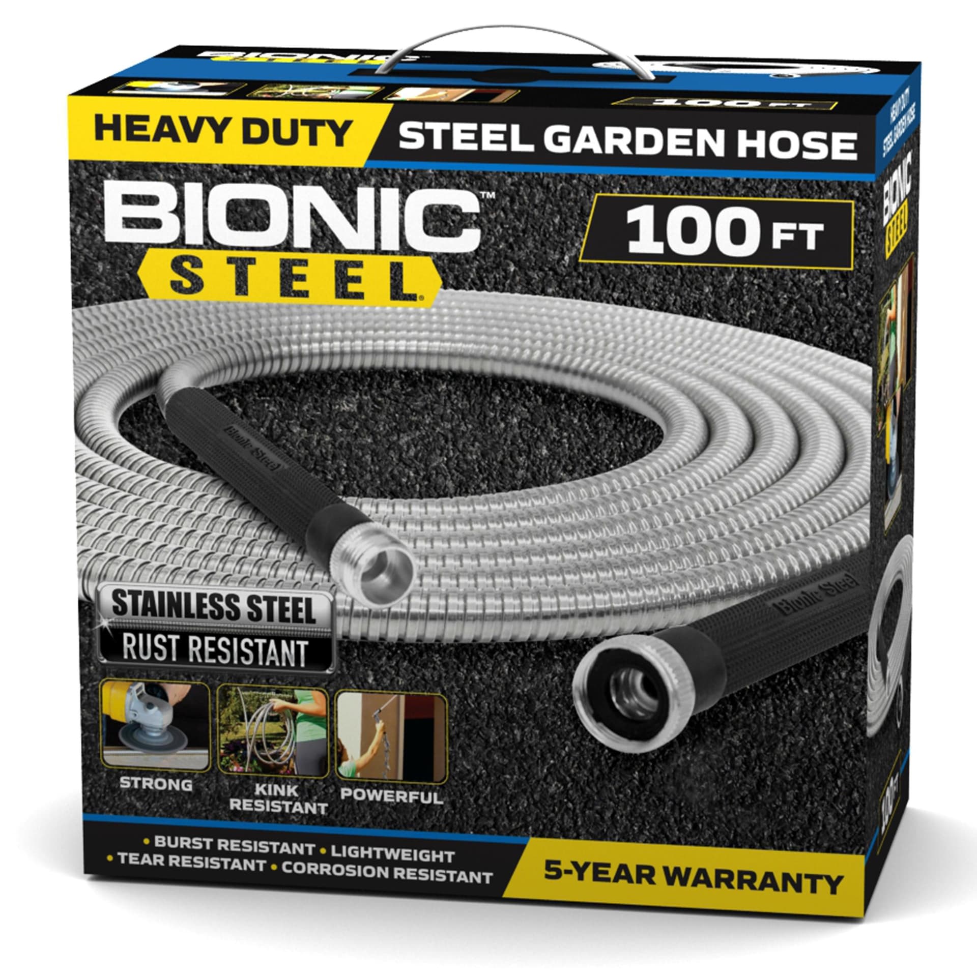 Stainless Steel Garden Hose Size 100ft