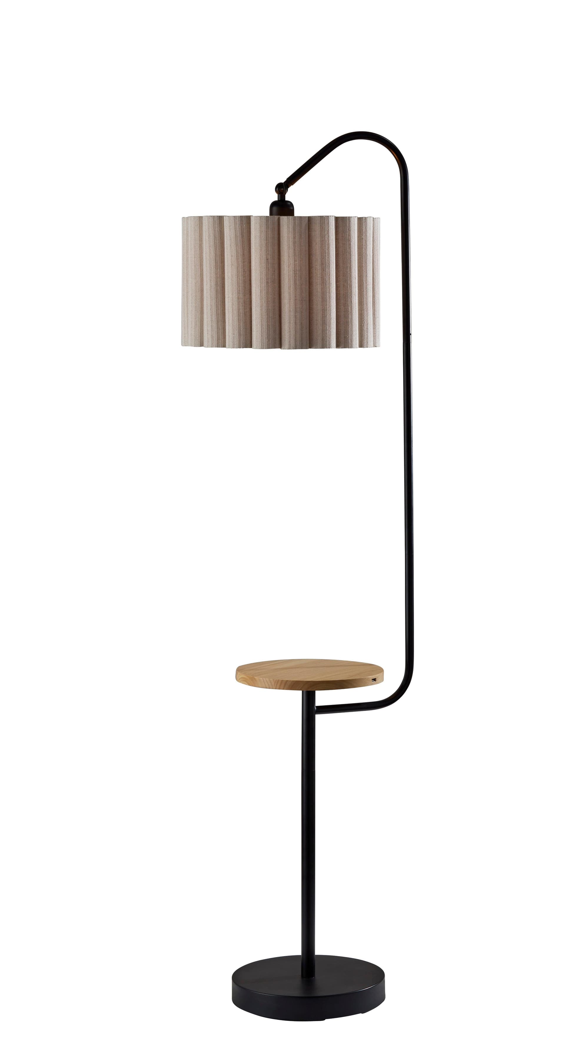 Caldwell Shelf Floor Lamp Size 62"