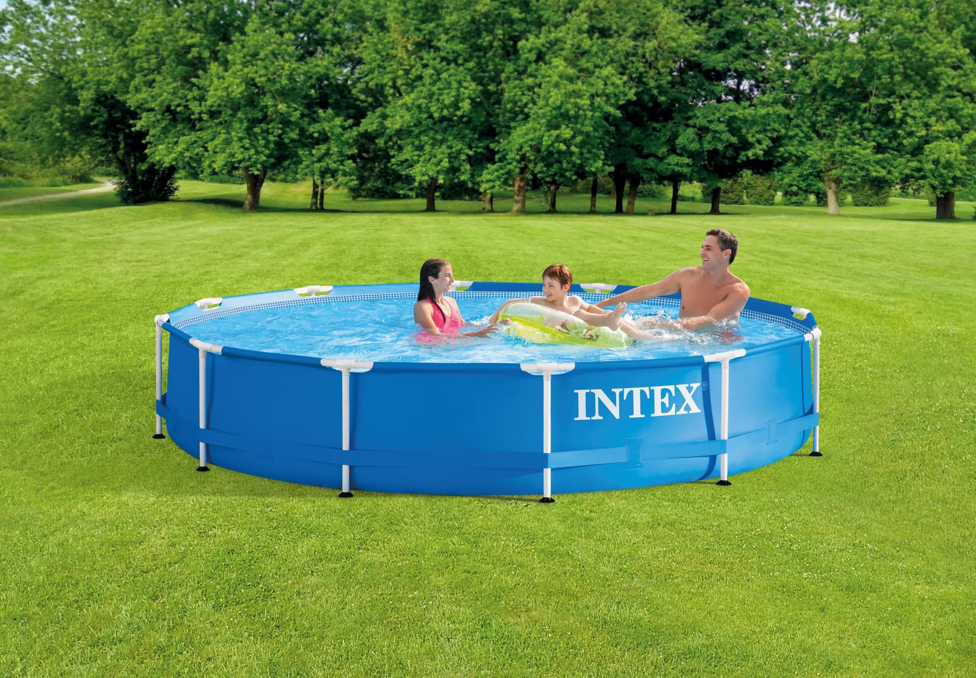 Pool Set, Metal Frame 12ft X 30in , Age: 6+
