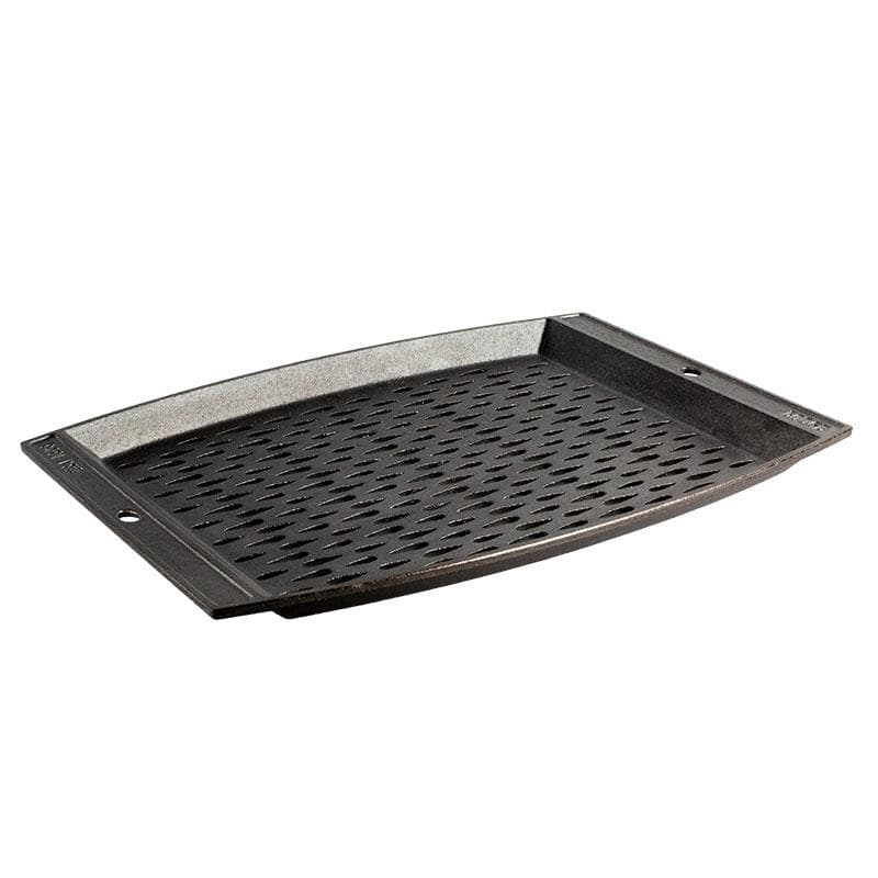 Lodge - 15 x 12-Inch Seasoned Cast Iron Grill Topper