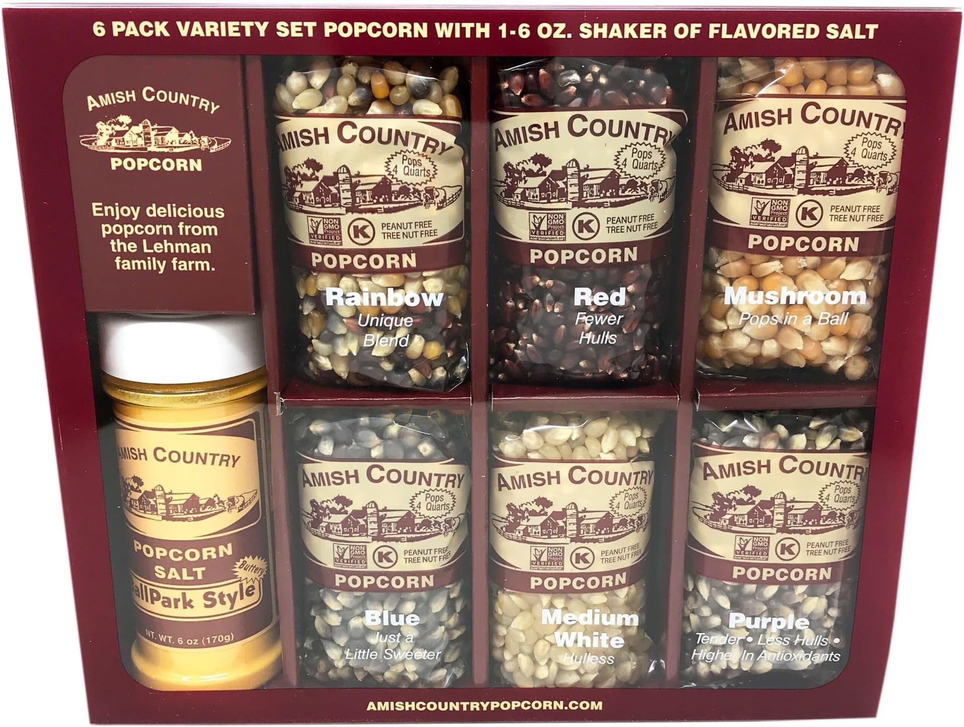 Six Pack Popcorn Variety Set
