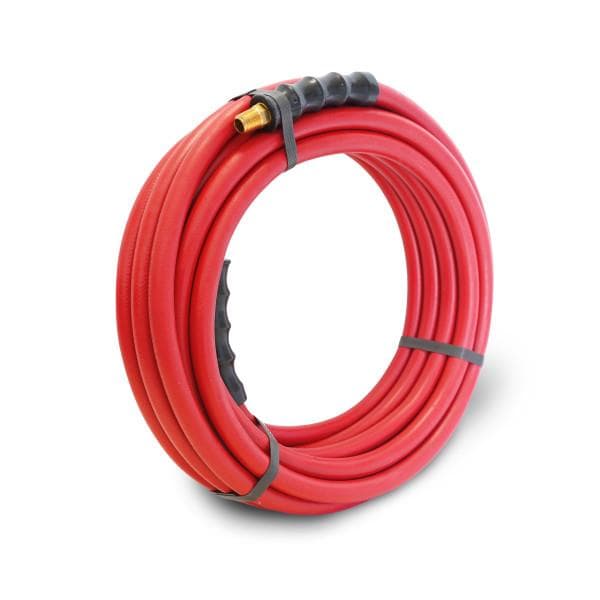 Steelman 30' x 3/8" Rubber Air Hose w/ 1/4" Fittings