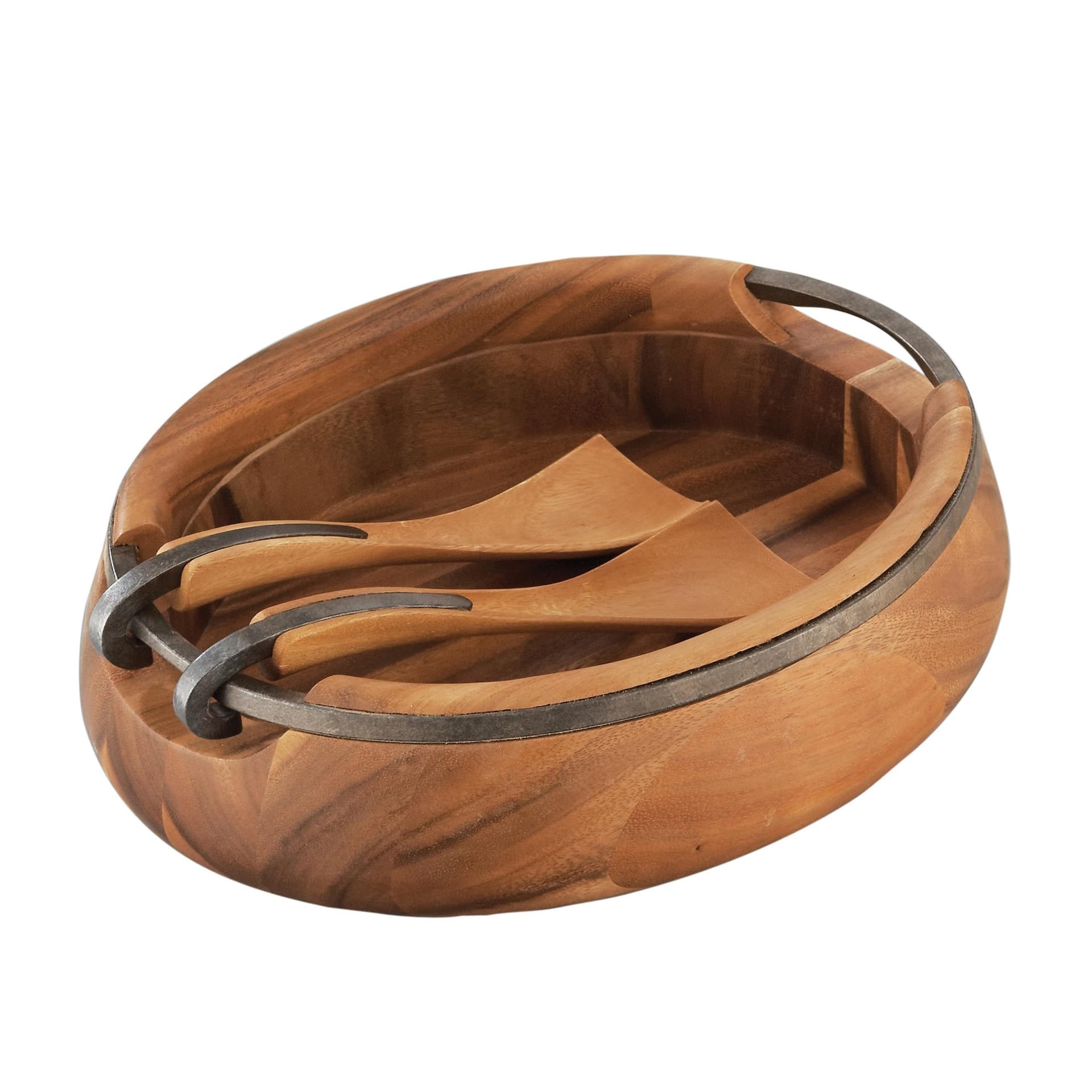 Anvil Salad Bowl w/ Servers