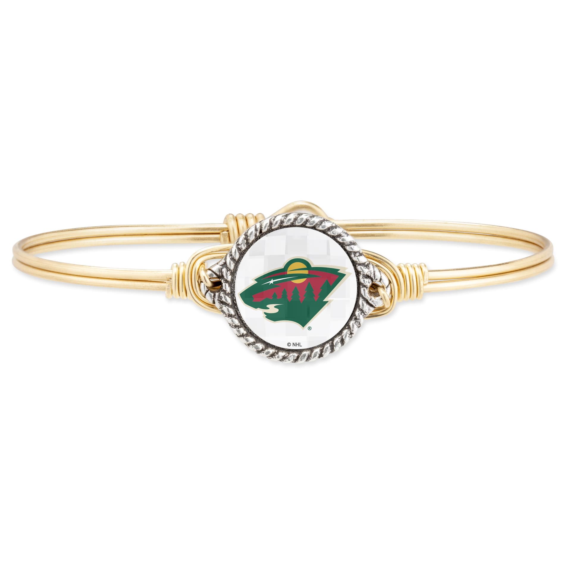 Minnesota Wild Bangle Bracelet Size Regular