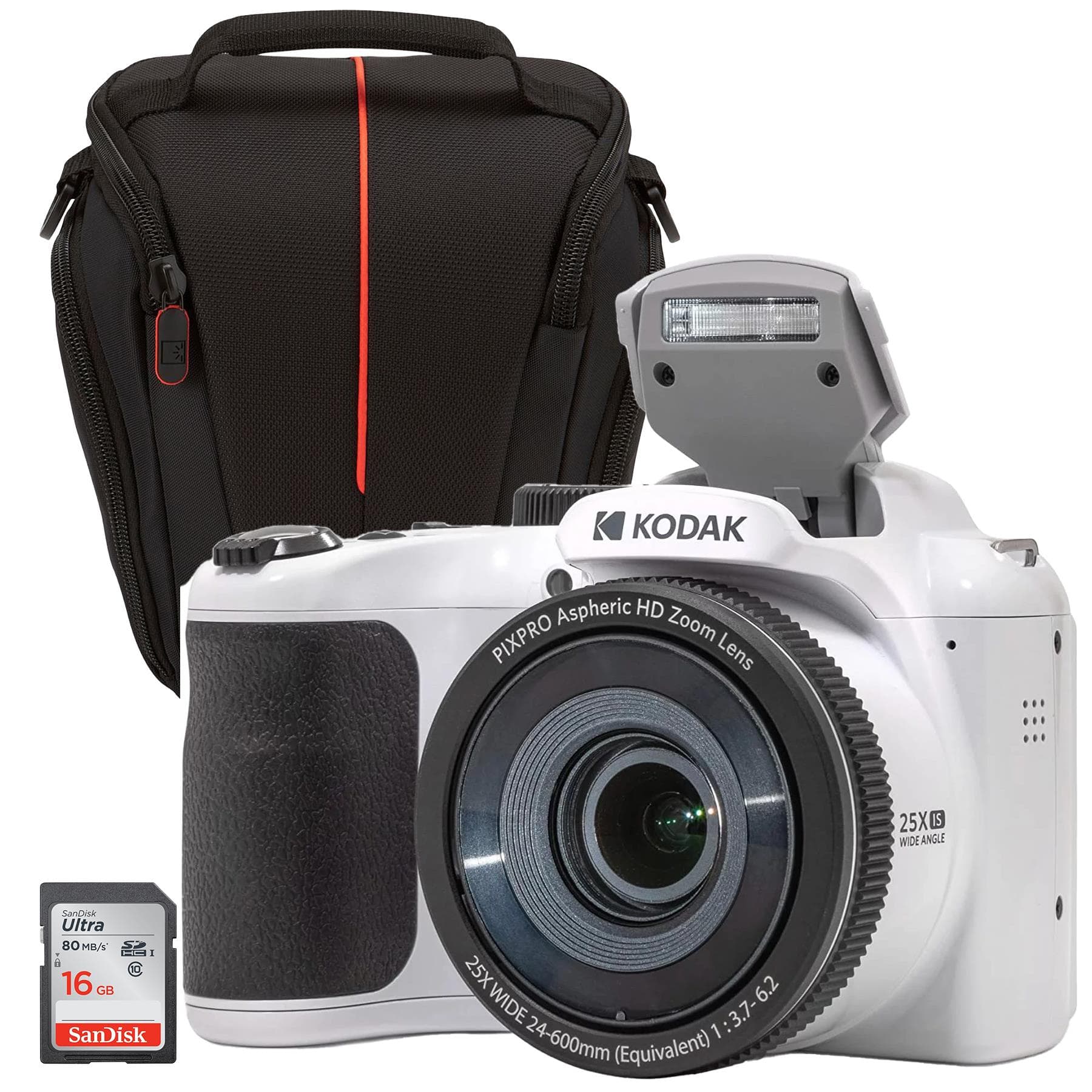 PIXPRO 16.2 25x Digital Compact Camera bundle