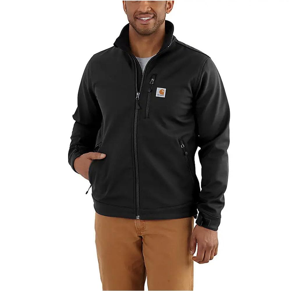 Men's Crowley Softshell Jacket-Black-3X