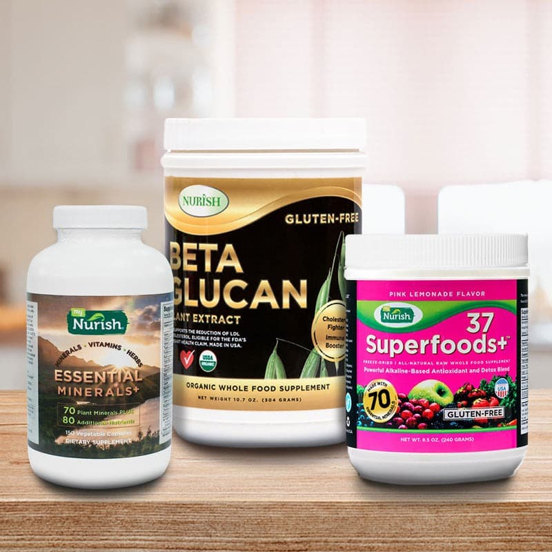 BODY COMPLETE - Enhanced Cell Recovery & Metabolism, Electrolyte, Immune Boost, LDL Fighter, Body Cleanse & Nourishment (Save $20) - ONE Pink Lemonade/Lemon Tea, ONE Essential Mine