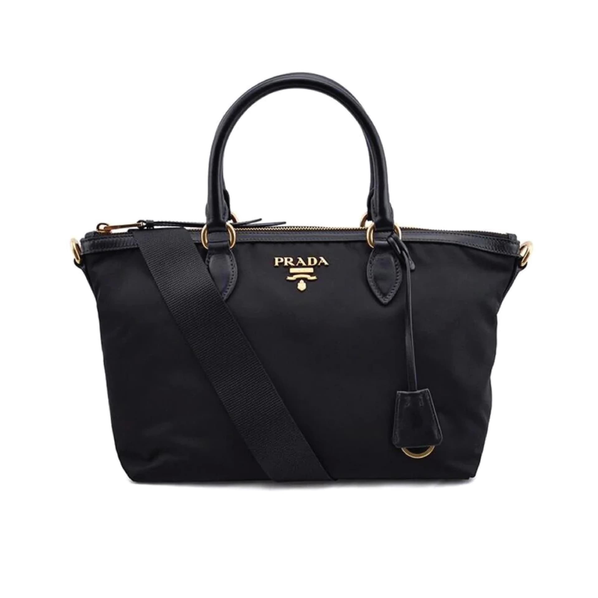 Tessuto Nylon Two-Way Satchel