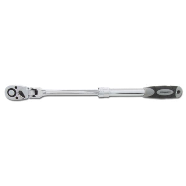 Steelman 1/2" Drive 72-Tooth Extendable Flex-Head Ratchet (13.5 - 19" Length)