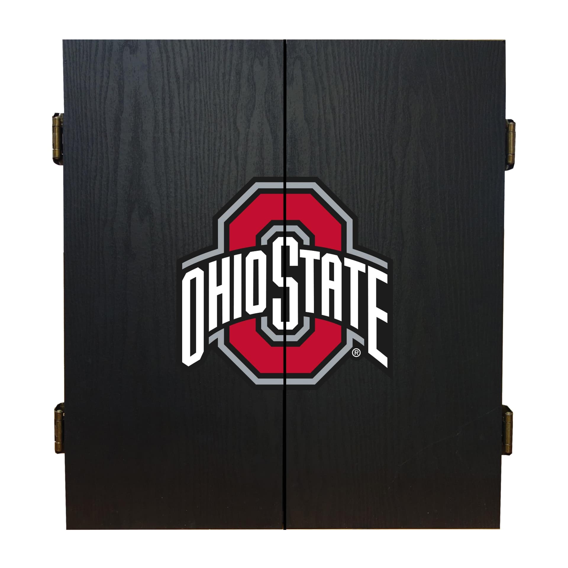 Ohio State Fan's Choice Dartboard Cabinet Set