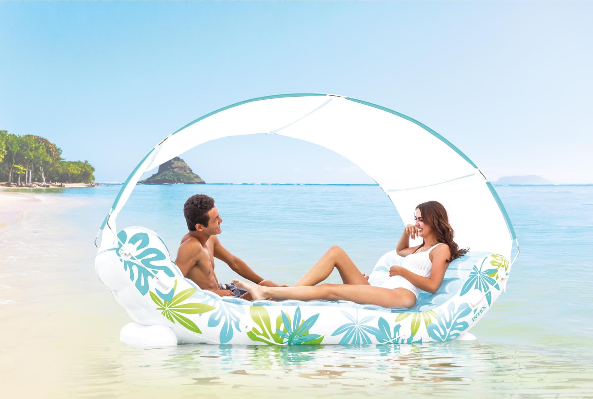 Tropical Canopy Inflatable Lounge