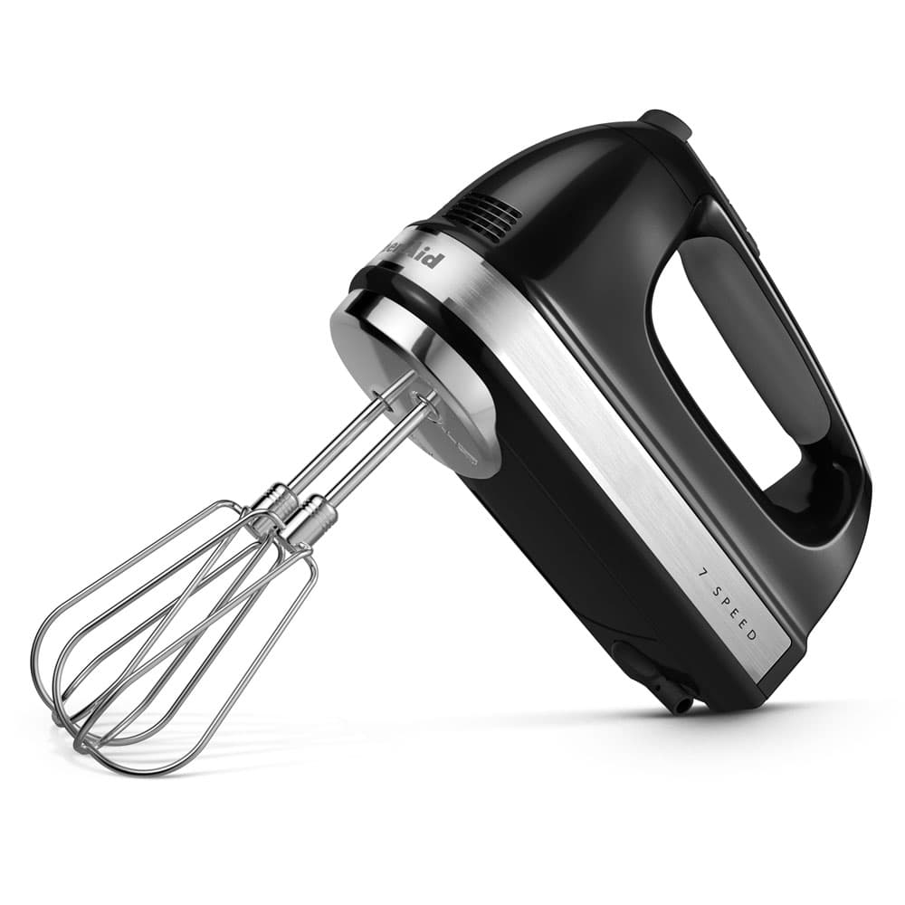 7-Speed Hand Mixer with Turbo Beaters II in Onyx Black