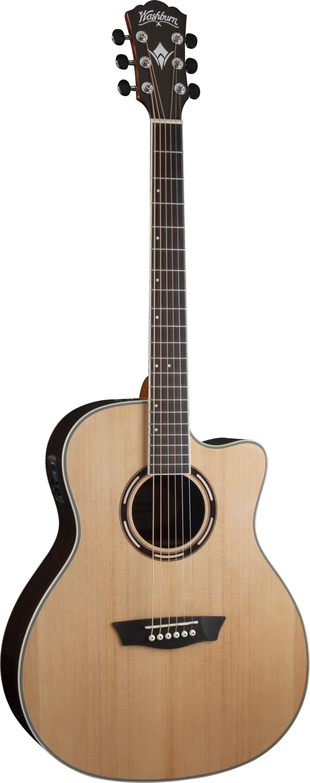 Apprentice Acoustic Electric Guitar with Hardshell Case
