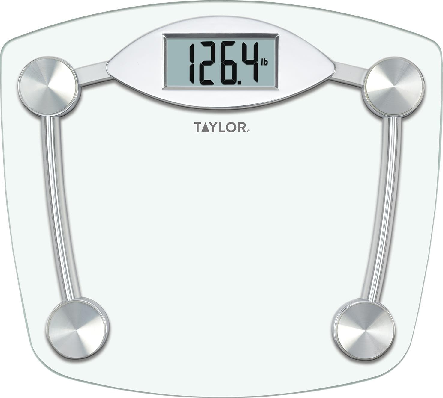 Digital Glass Chrome Bathroom Scale