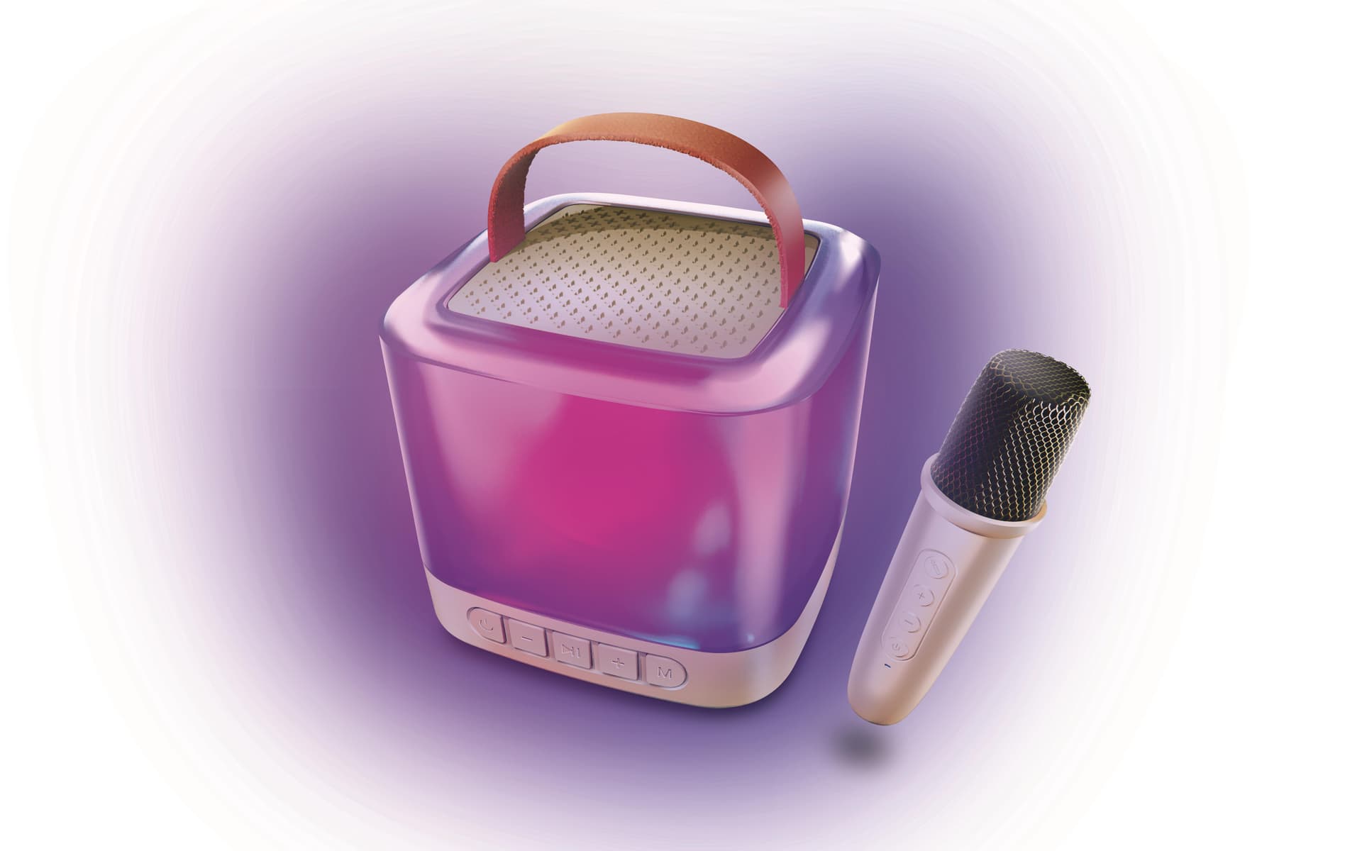 Karaoke Machine w/ Wireless Mic