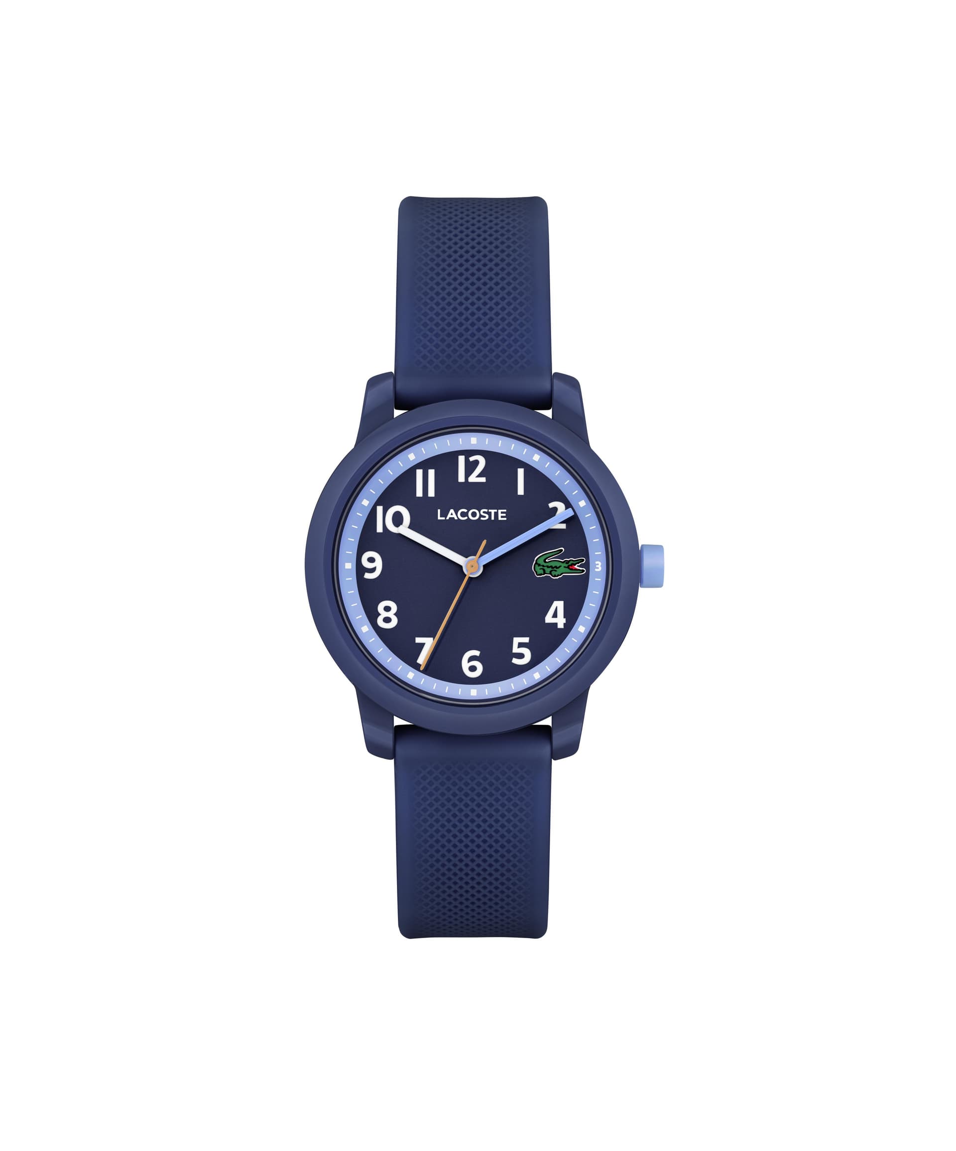 Lacoste L.12.12 Kids. Navy TR90 Case. Navy Dial. Navy Silicone Strap.