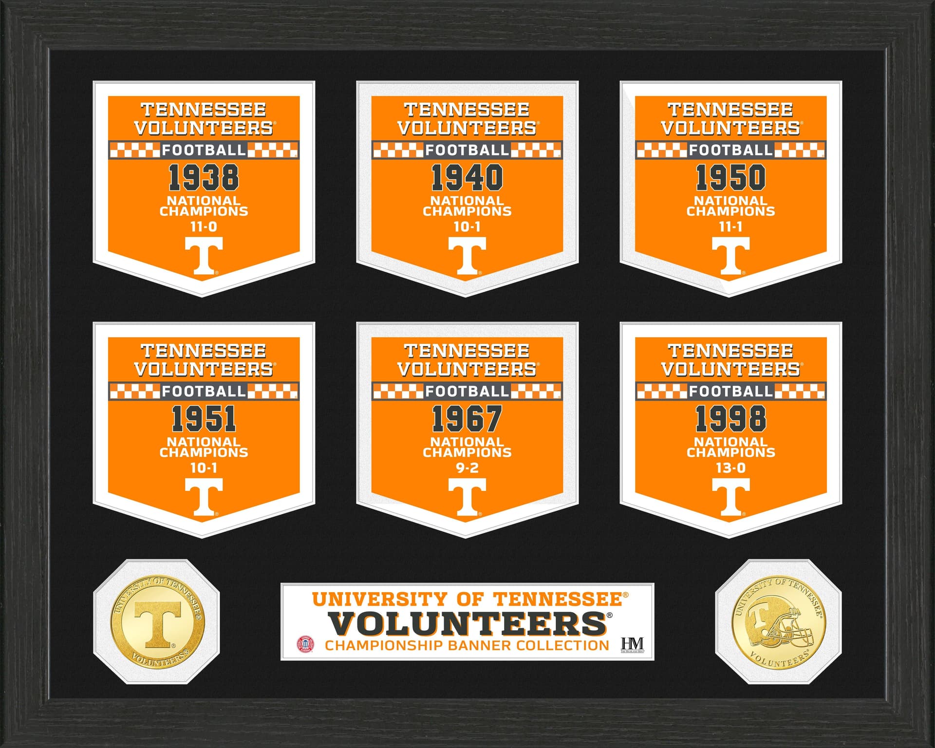 University of Tennessee Volunteers Champions Banner Collection