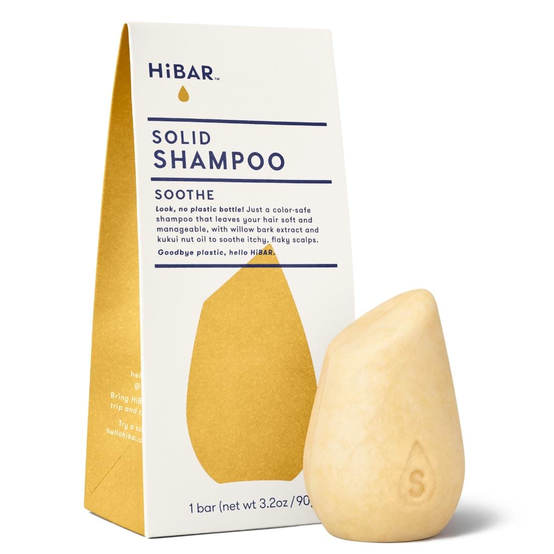 Solid Shampoo Bar – Honey + Oat