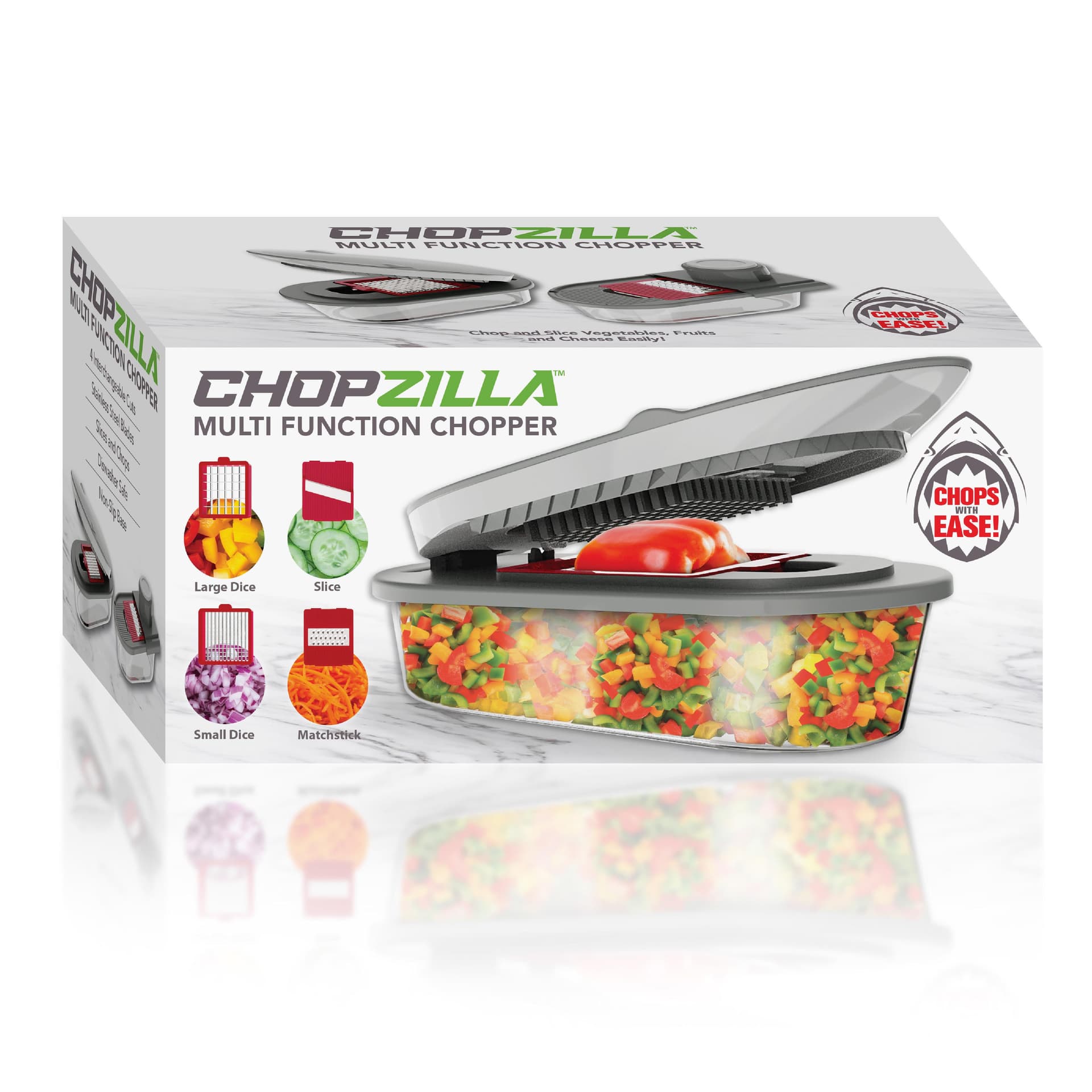 Vegetable Chopper and Mandoline System