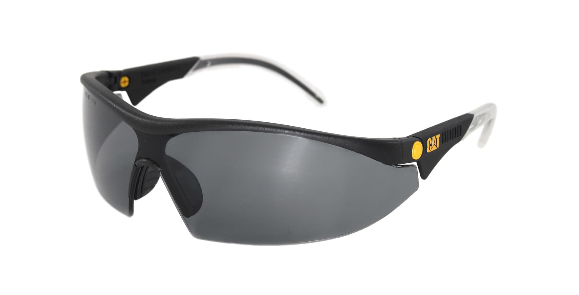 Safety Glasses - Black/Smoke