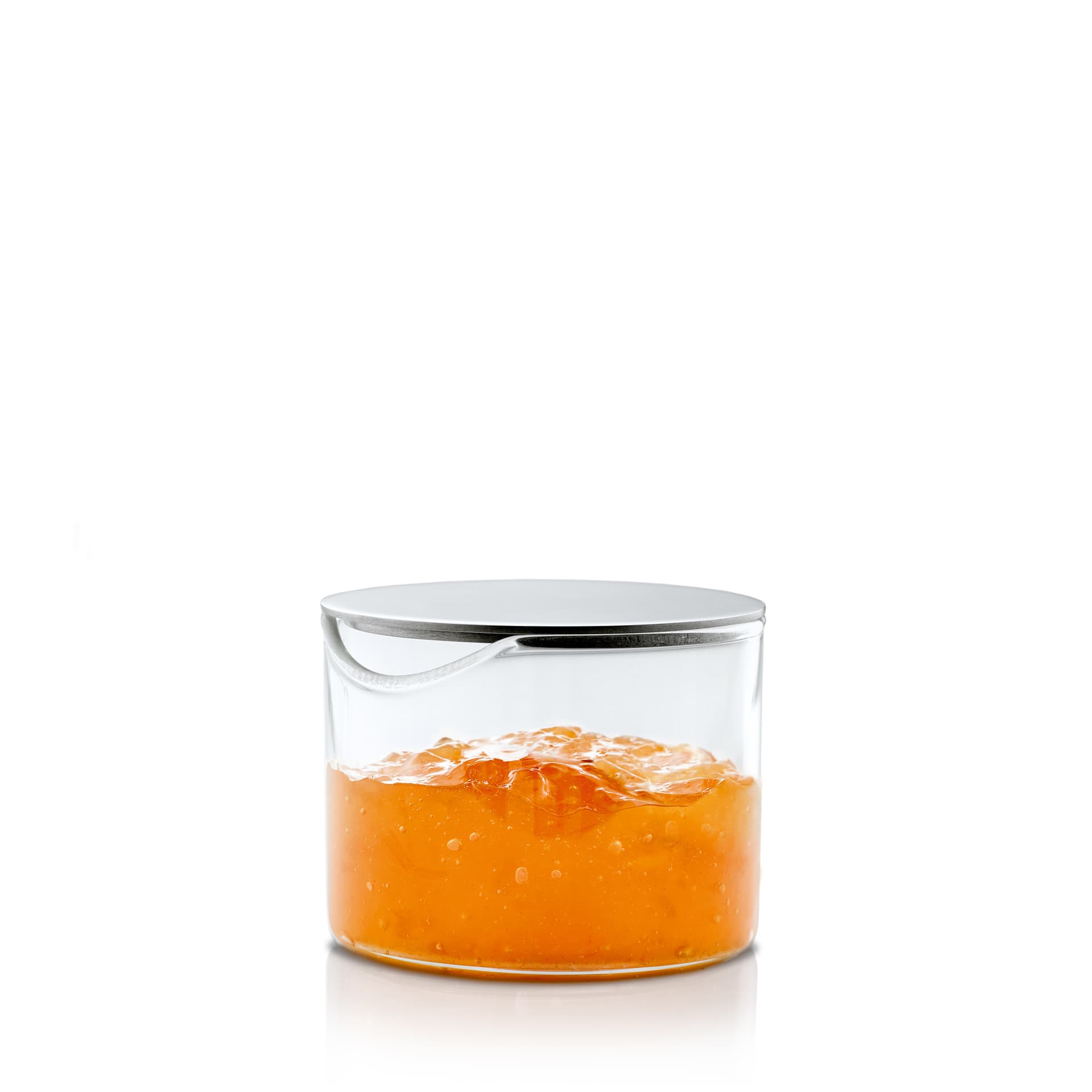 BASIC - Condiment Glass With Lid - 3 oz