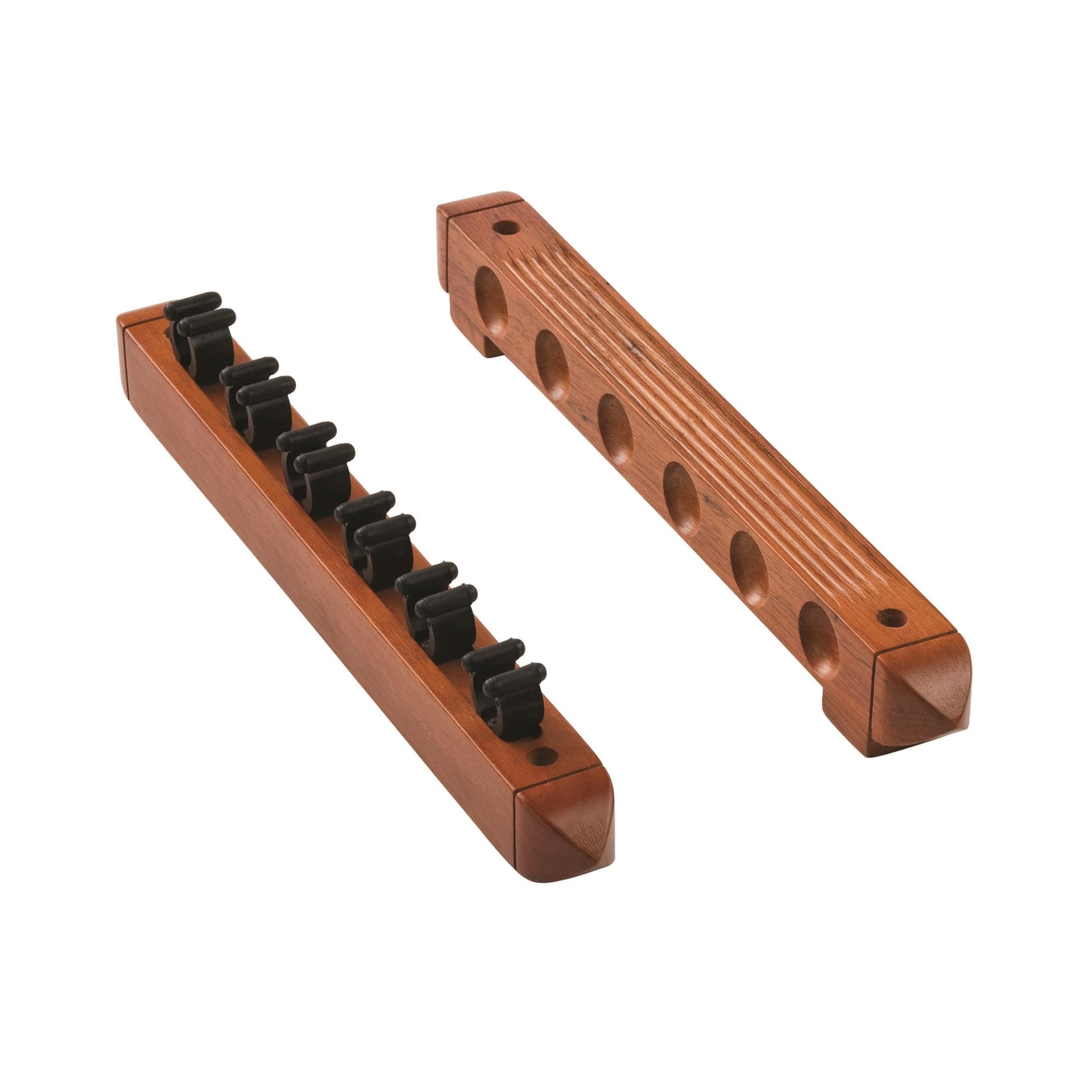 Fat Cat Oak 6 Cue 2-Piece Wall Cue Rack